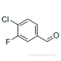 4-chloro-3-fluorobenzaldéhyde CAS 5527-95-7